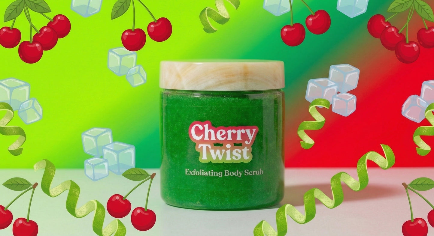 Cherry Twist Body Scrub